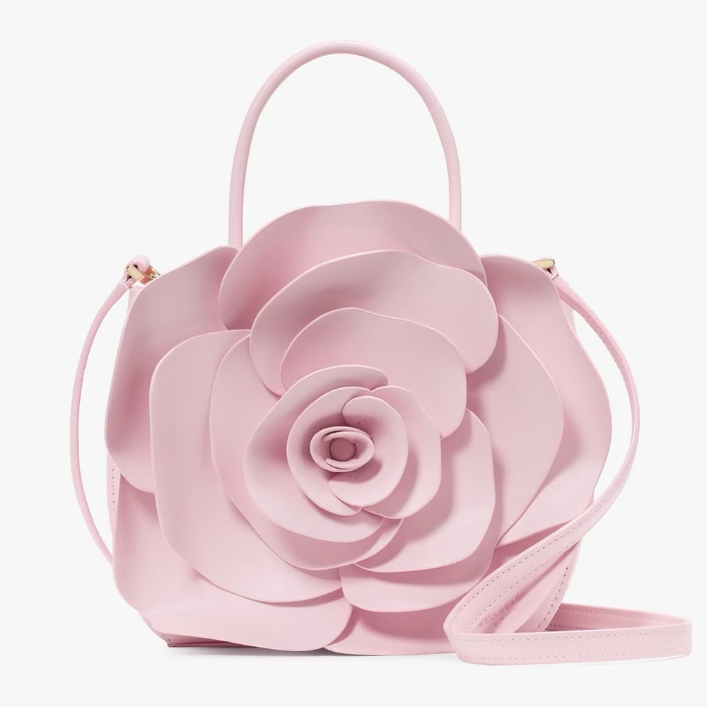 Kate Spade New York Flora Rose Crossbody Bag 3D Rose Novelty.